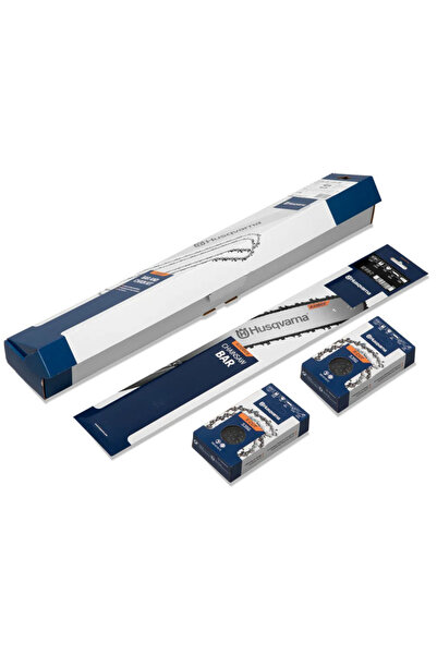Husqvarna Set lamă de ghidaj + 2 lanțuri 325 1.5 64 zale S35G X-Force