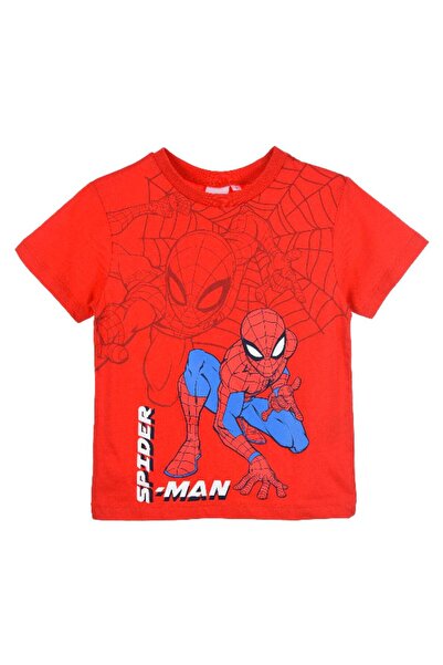 Sun City Fashion Group Μπλούζα κοντομάνικη αγόρι "Spiderman hero" κόκκινη