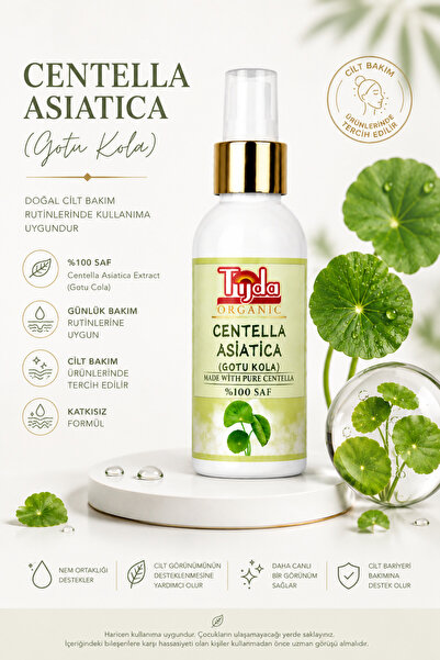 Tijda Organic Centella Asiatica Extract (Gotu Kola) 150 ml