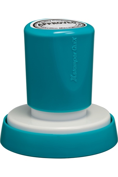 artline Xstamper Quix Stamp - Q53, Round, D-38Mm - Artline Black Ink, 38 mm