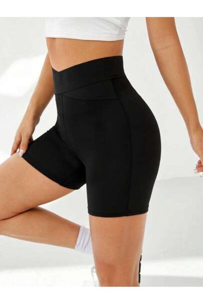 OEM EZwear Oversized Waist Biker Shorts, L