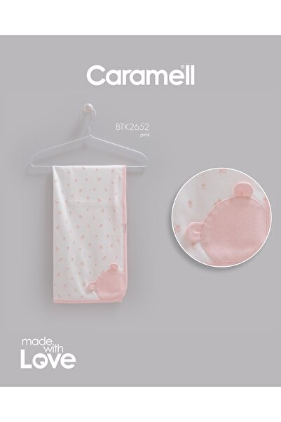 Caramell بطانية مزخرفة لحديثي الولادة BTK2652