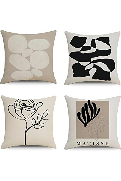 SmartMaster Home Ultra-Soft Pillow Cover, Modern Geometric Pattern Styles Pil...
