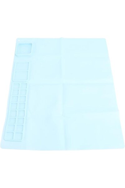 EACAM Silicone Multifunctional Easy Cleaning Art Drawing Mat for Kids with Co...