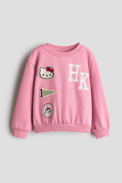 H&M Baskılı Sweatshirt