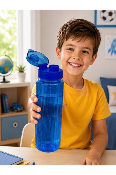 M&B WATER BOTTLE Çok Amaçlı Su Matarası Çocuk ve Yetişkin İçin Pratik Günlük Kullanım Sporcu Suluğu
