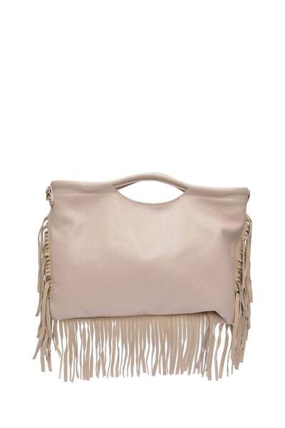 SimpleFind Isabella Rhea Geanta piele -Dafina-Bej,Geanta de mana piele natura...
