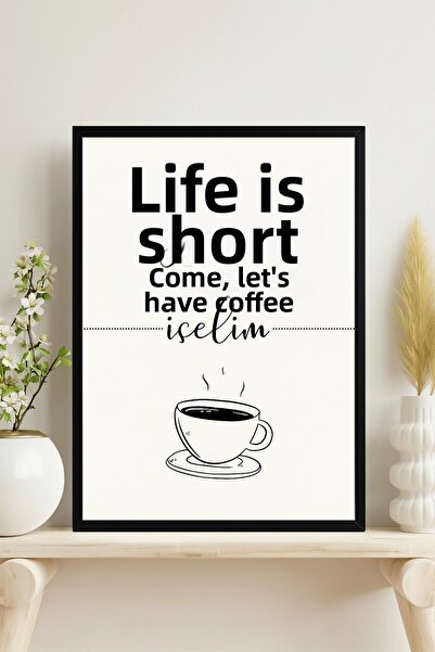 NT Handmade Πλαστικοποιημένο με πλαίσιο PVC Προστατευμένη από UV εκτύπωση "Ας...