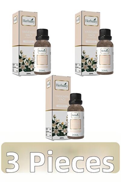 herbalıty زيت الياسمين 20 مل 3*قطعة
