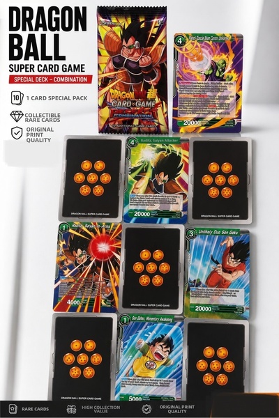 CANTEX TECH Dragonball Booster Collectible Card Pack 1 Pack 10 Cards