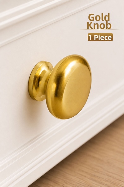 Badem10 Gama Gold Χρυσή Μεταλλική Λαβή Επίπλων Κουζίνας Ντουλάπι Συρτάρι Λαβή...