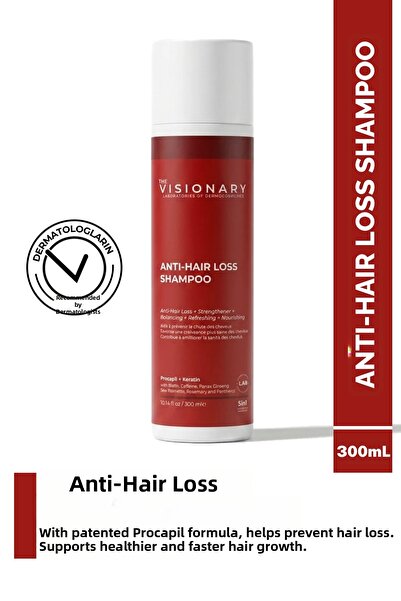 The Visionary Procapil, Anti-Hair Loss Shampoo with Keratin and Biotin 300 ml