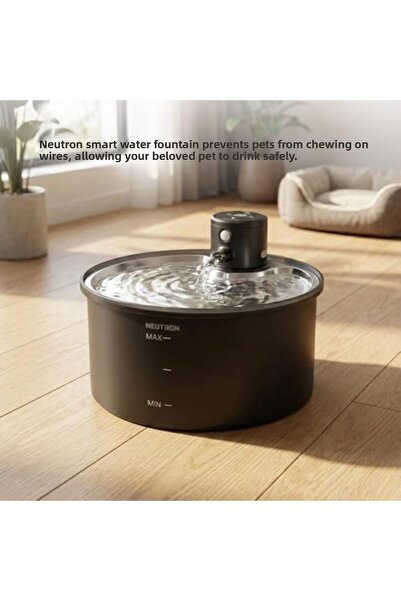 Yıldızan Tamgün Ntl-Pw-25B Automatic, Sensor-Enabled, Smart Pet Water Bowl, W...