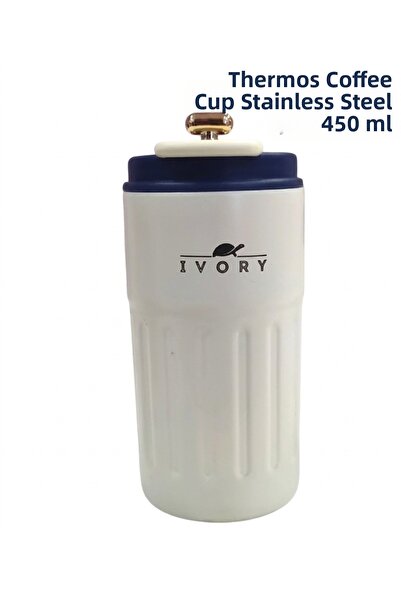 IVORY Thermos Cup Thermos Coffee Cup Steel 450 ml