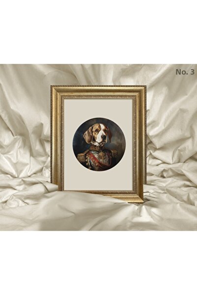 Vetro Design Tablou înrămat Aristocratul Beagle