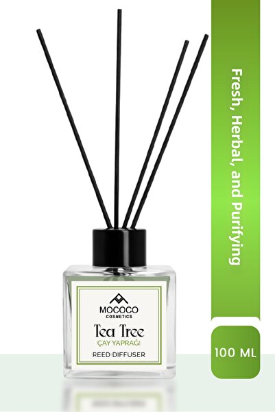 MOCOCO COSMETICS Odorizant de cameră cu bețișoare de bambus Tea Tree 100 ml –...