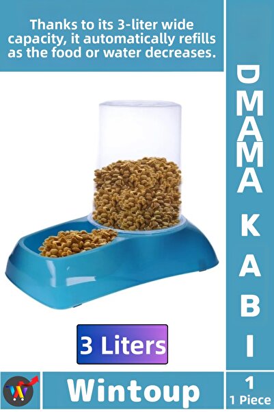 Wintoup # وعاء طعام أوتوماتيكي ذكي للقطط والكلاب من ماما كابي، وعاء طعام بلاس...
