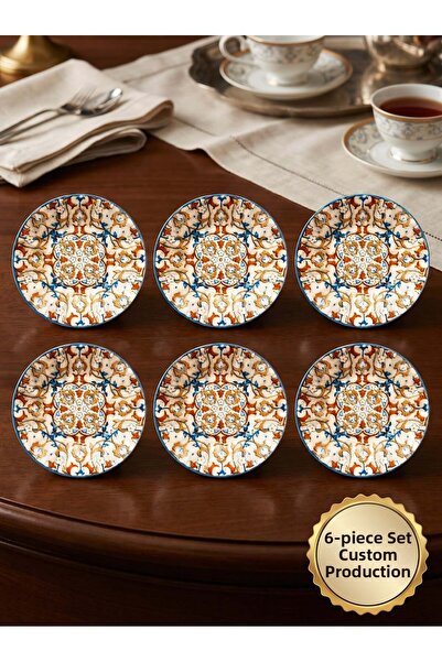 Bonna Porselen Aden Tea Plate 11 cm 6 Pieces
