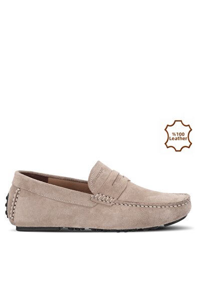 Slazenger Montana I Men's Leather Sand Suede Casual Sports Shoes
