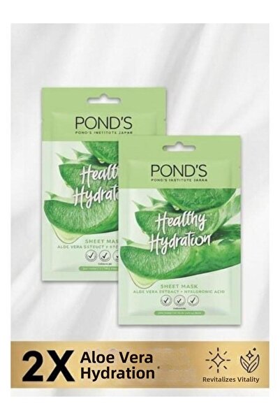 skycott 2-Pack Pond's Aloe Vera Extract Mask (Healthy Hydration Aloe Vera)