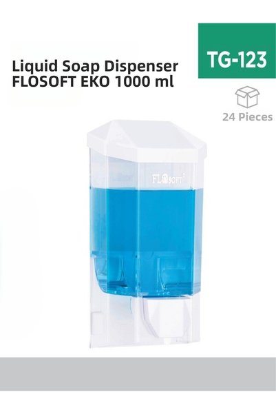 Generic Brand موزع الصابون السائل فلوسوفت ايكو 1000 مل (F 086)