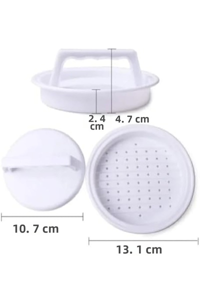 Yıldızan Msa Shop Plastic Burger Press, Meatball Mold and Shaper, Practical M...