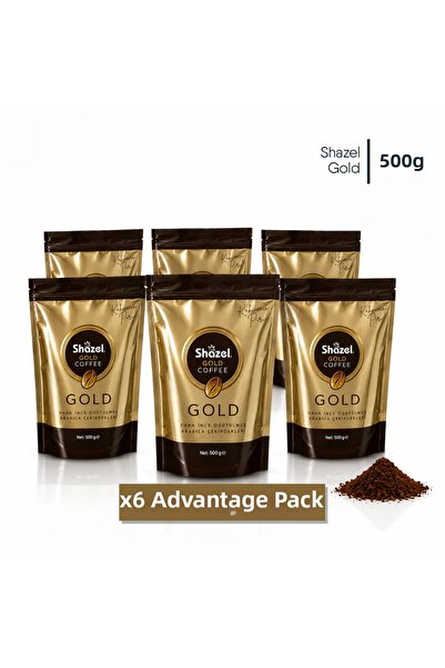 Shazel Gold Instant Coffee |   500 Grams |   6 Packs