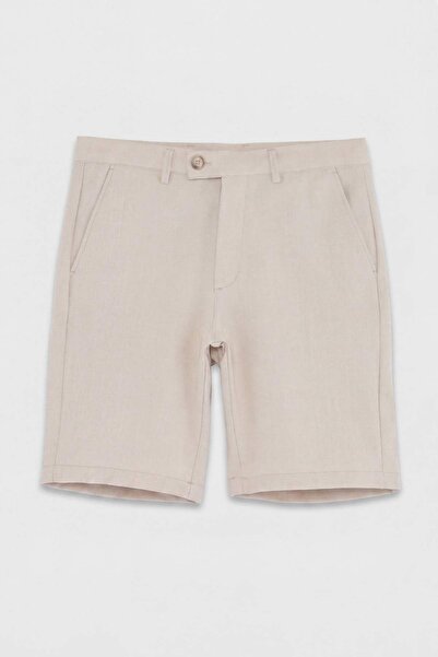 Trendyol Kollektion Beige Shorts & Bermuda-Hosen TMNSS26SR00027
