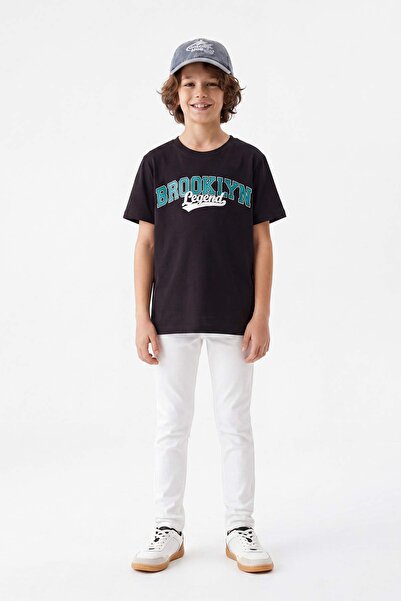 TRENDYOLKIDS White Plain Woven Boys' Trousers Tkdss26Pl00010