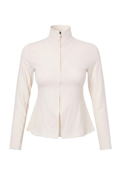 Trendyol Collection Soft Brushed Fabric Sports Jacket Sportswear