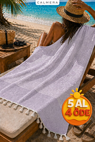 Calmera Ριγέ Peshtemal |   Βαμβάκι - Φυσικό Κρόσι |   Παραλία, Πισίνα, Σπα, Σ...