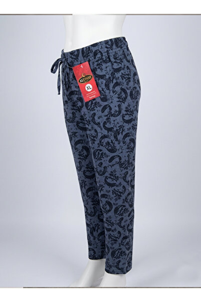 Altınay Rahat Kalıp Cepli Süet Pijama Altı
