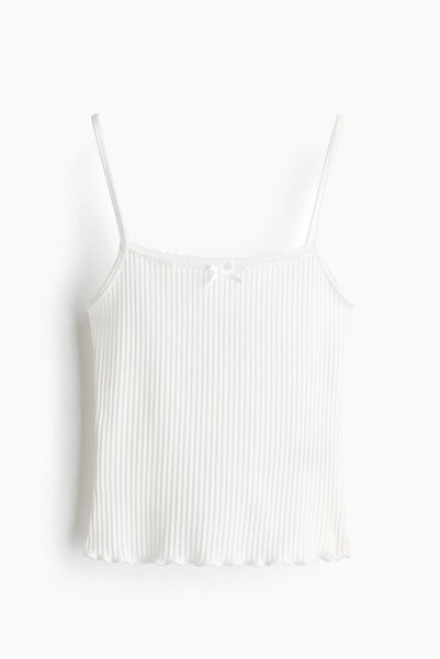 H&M Dantel Şeritli ve Askılı Üst