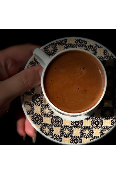 Kocatepe Turkish Coffee Powder 100g, Authentic Fine Ground Blend, 100% Pure, Rich Aroma, Classic Arabic Style Brew for Cezve/Ibrik