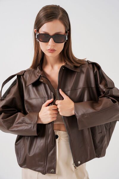 Hiccup Bdart Oversized D Zippered Jacket