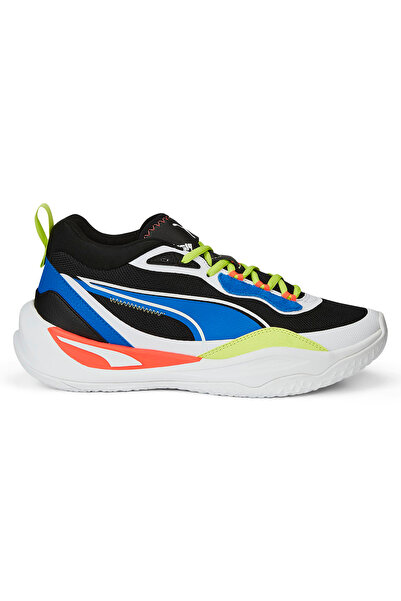 Puma 385841-04 Playmaker Basketball Men's Sports Shoes White-Black