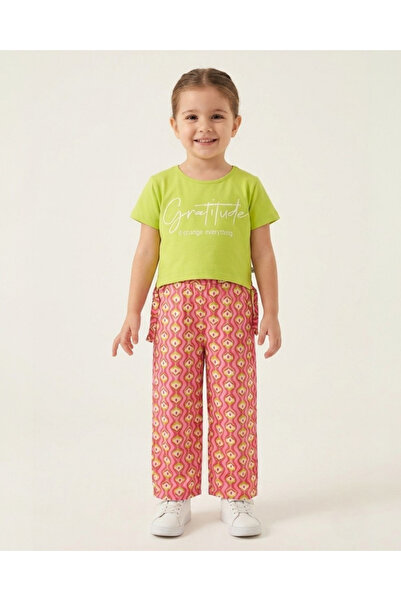 voyyo kids baby LETNJI SET ZA DEVOJČICE OD 2-3-4-5-6 GODINA, SLATKI SET MAJIC...