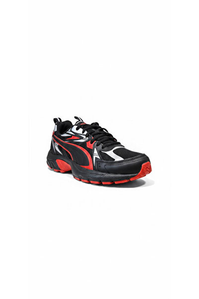 Puma 402623 18 Milenio Tech Siyah-Kırmızı-Gümüş Erkek Spor Ayakka