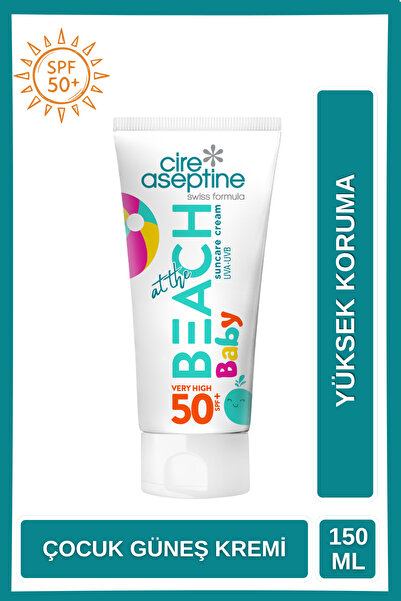 CIRE ASEPTINE At The Beach Baby Güneş Kremi Very High 50 Spf+ 150 Ml.
