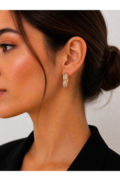 Girift Vintage Hue Brown Hoop Earrings