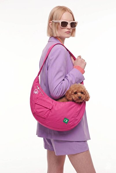 United Colors of Benetton BNT-RC2506-b Kedi Köpek Taşıma Çantası. Çapraz Askı...