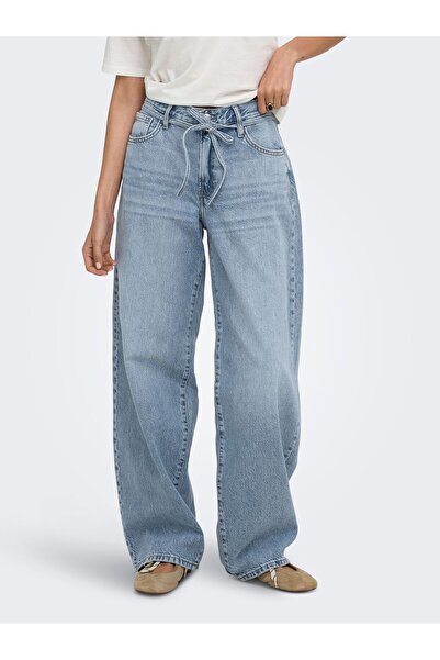 ONLY Straight-Fit jeans ONLGIANNA Mittlere Taille Gerade geschnitten Jeans