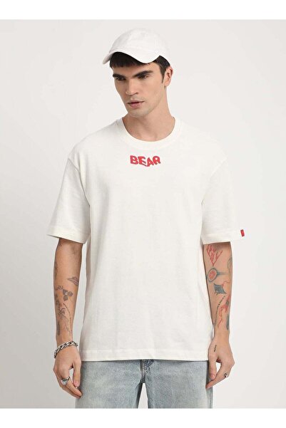 The Bear House Men's Cotton T-Shirt – Soft, Breathable & Comfortable for Casu...