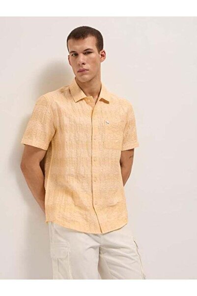 The Bear House Men's long Sleeve Shirt, breathable, soft comfort Fabric