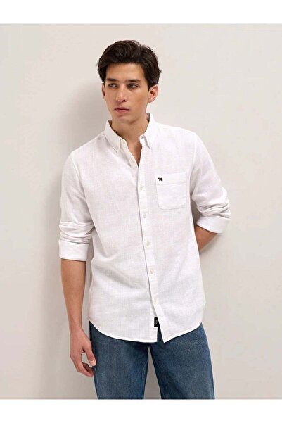 The Bear House Men's long Sleeve Shirt, breathable, soft comfort Fabric