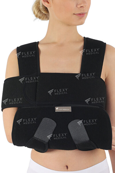 Flexy Medical Velpo Bandajı- Ağrılı Durumlarda Ortopedik Omuz Kol Askısı - Kı...