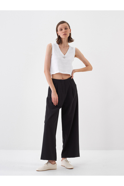 Xint Kadın Beyaz Slim Fit Pamuklu Atlet