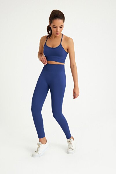 Doca Push Up Leggings Set Saxe Blue