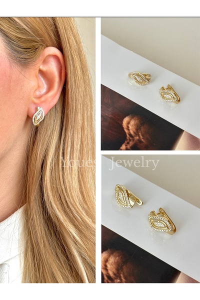 YOUES JEWELRY 316l 14 K ALTIN RENK Çelik CM VİP SERİ Lüx Renk Gold VIP Seri P...