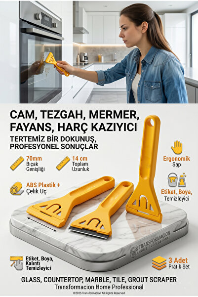Transformacion Tezgah Mermer Fayans Harç Kazıma Jileti 718930